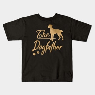 Brittany Dog Spaniel Dogfather Kids T-Shirt